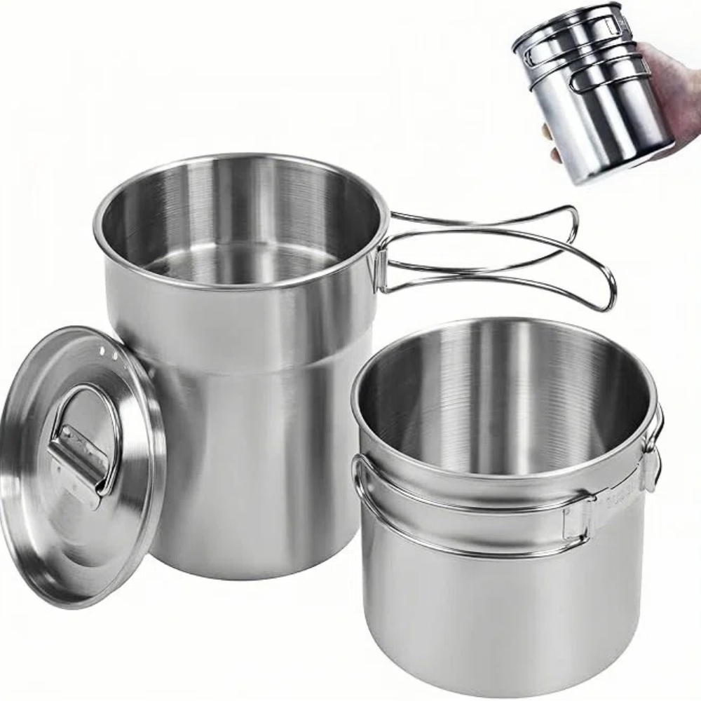 Camping Cooking Mug - Tasses et mugs de camping pliables,
