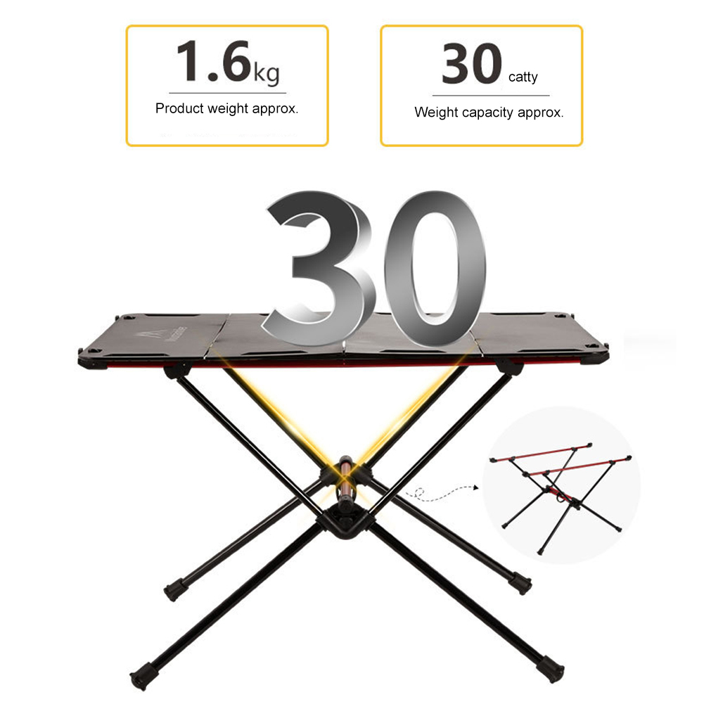 Camping Outdoor Cooking Table - Table de camping pliante légère, table