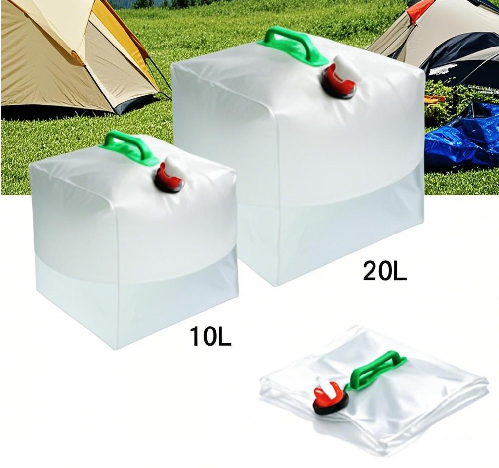 Camping Cooking Pot Large - Sac à eau pliant d'extérieur, sac