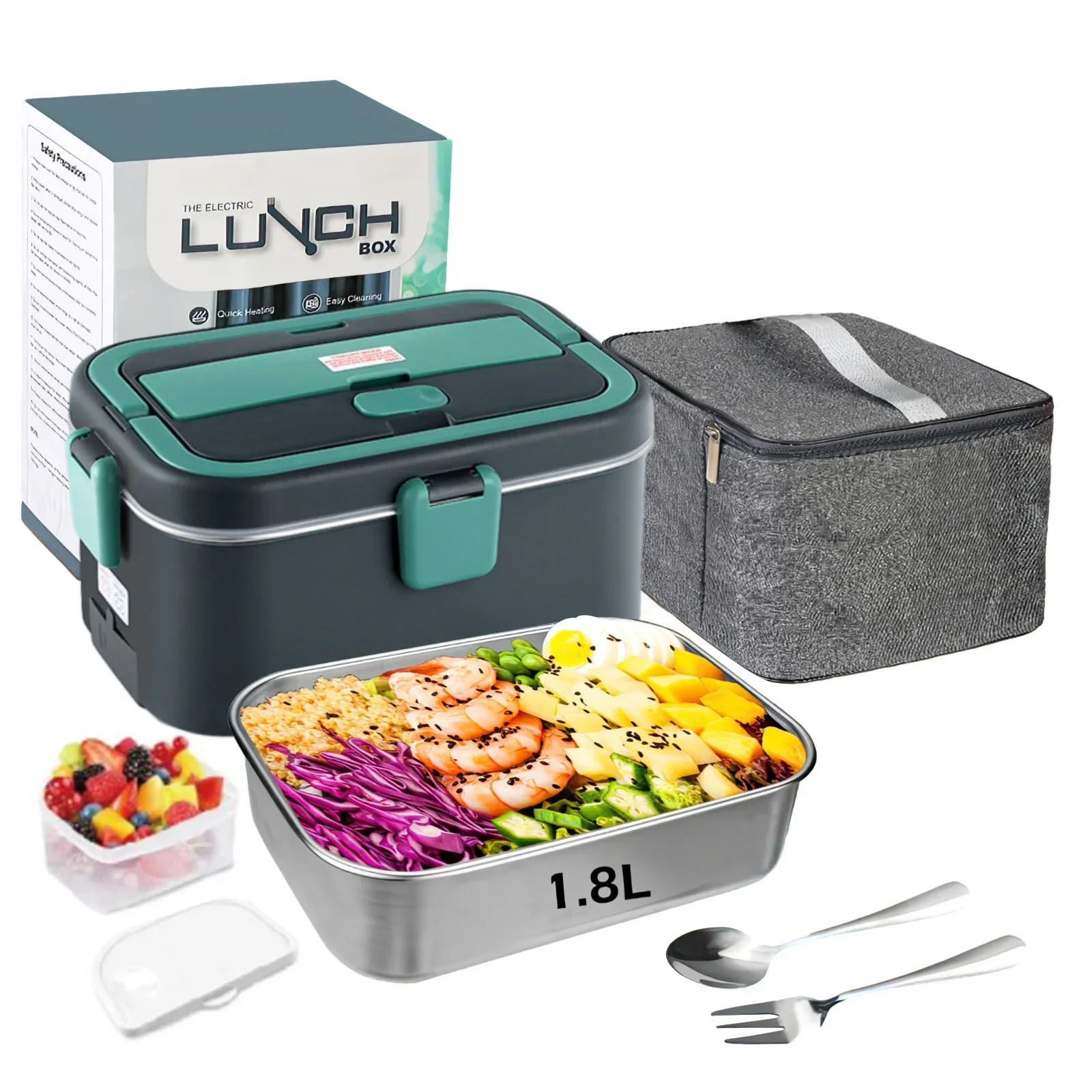 Camping Cooking Food - Chauffe-plats électrique pour boîte à lunch