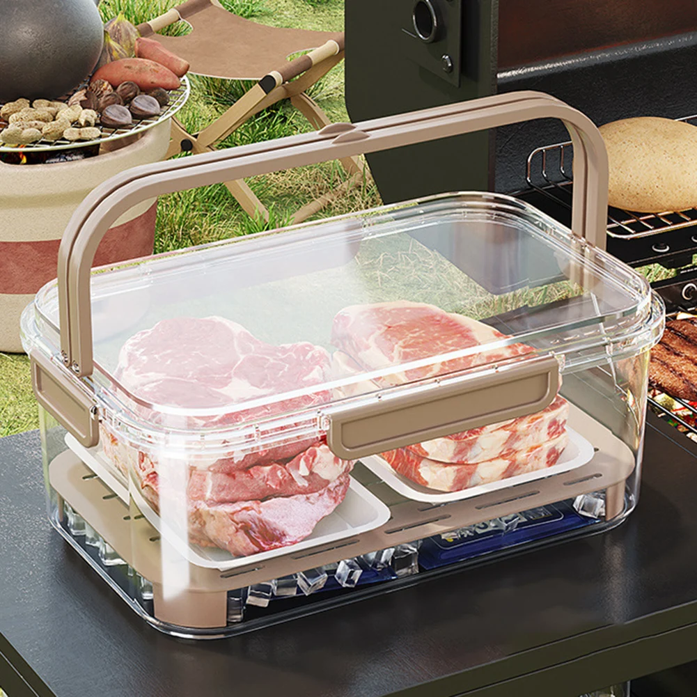Camping Cooking Food - Conteneur de stockage des aliments Portable,