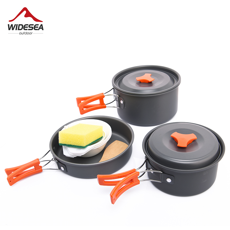 Camping Cooking Gear Set - Widesea Camping ensemble d'ustensiles de cuisine