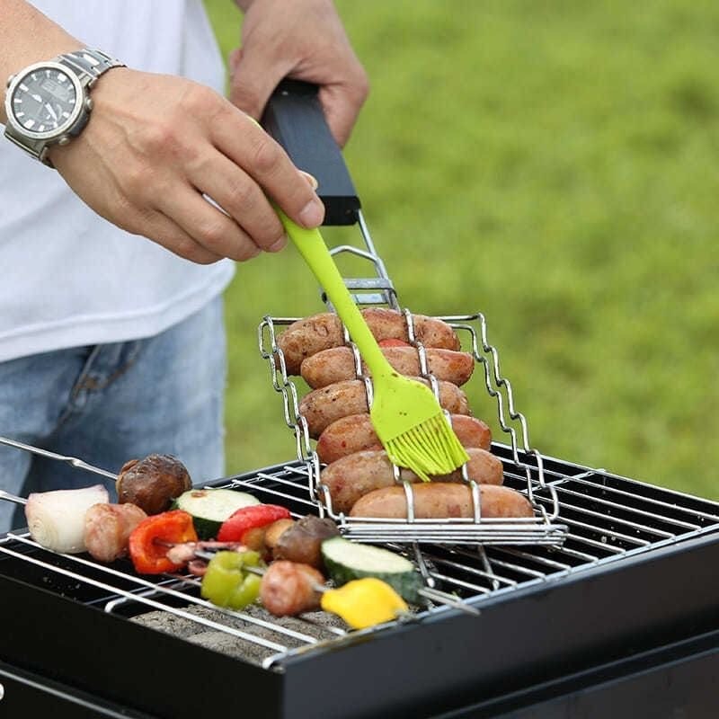 Camping Outdoor Cooking Equipment - Barbecue de Camping Portable, Compact, léger,