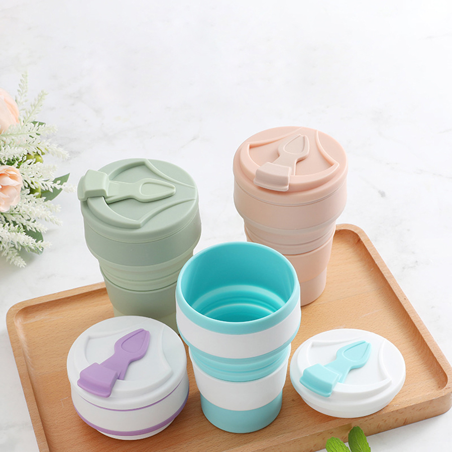 Camping Cooking Food - Tasse pliante en Silicone de qualité