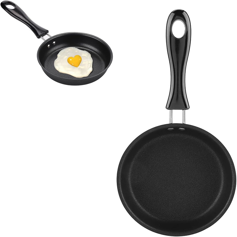 Camping Cooking Without Gas - Mini poêle antiadhésive petite poêle 12cm