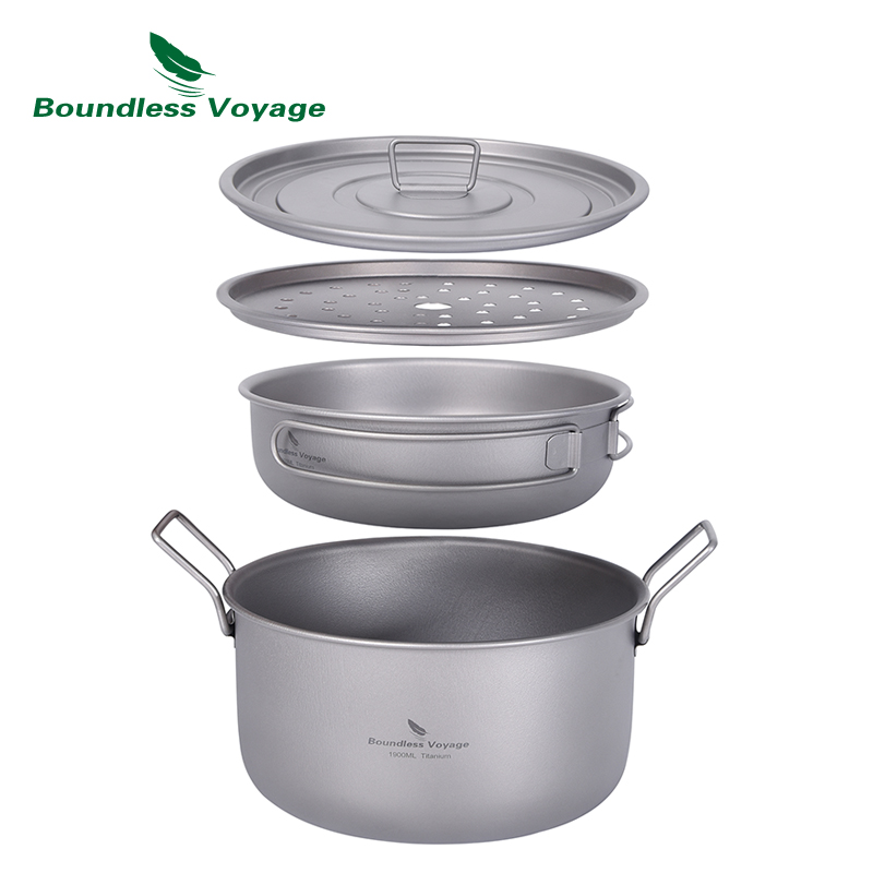 Camping Cooking Gear Set - Marmite de Camping de Voyage sans