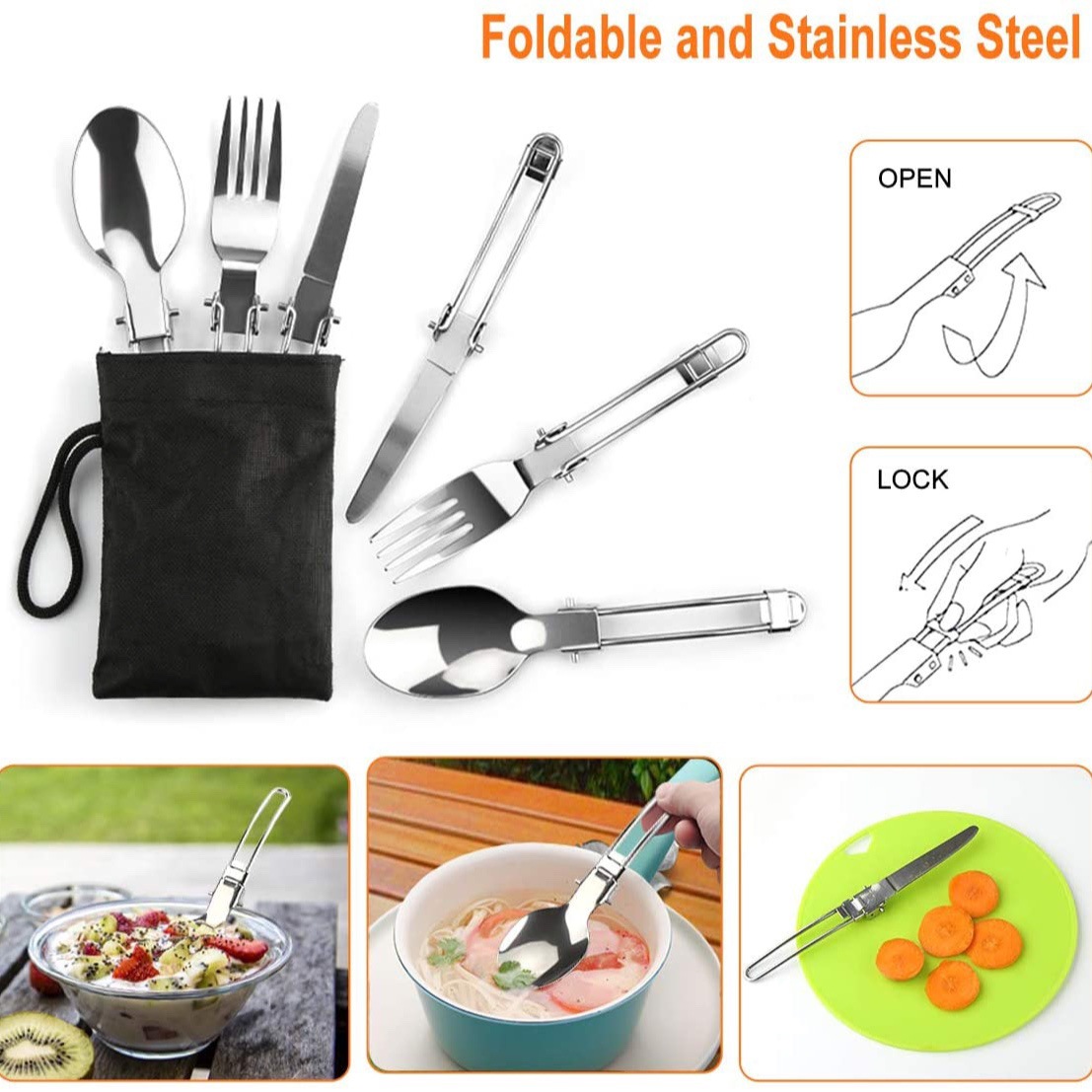 Ensemble de cuisine de camping - Camping Cooking Gear Set avis et prix