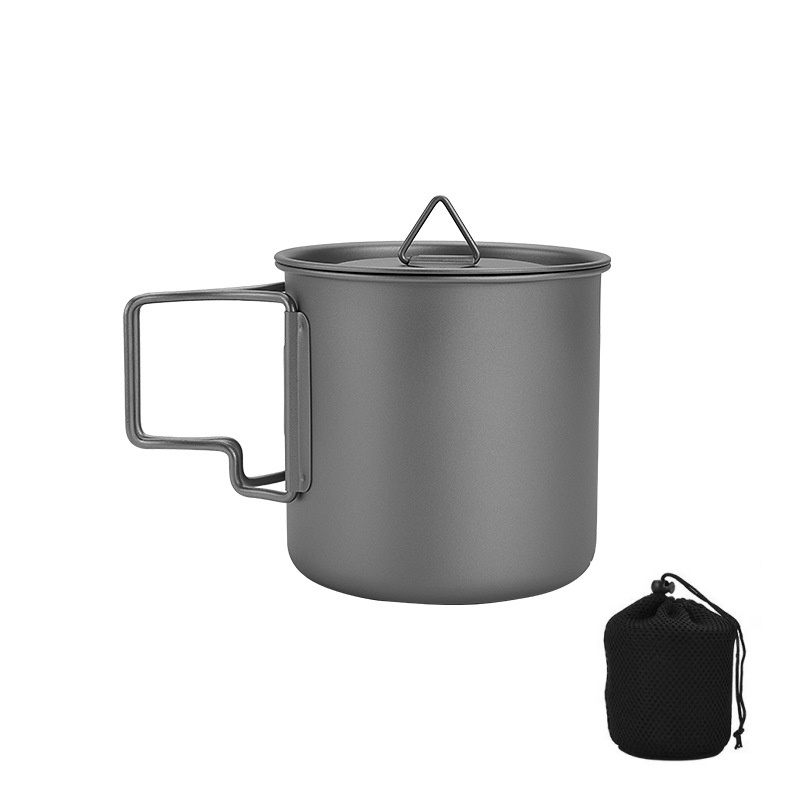 Tasse de camping en titane ave - Camping Cooking Mug avis et prix