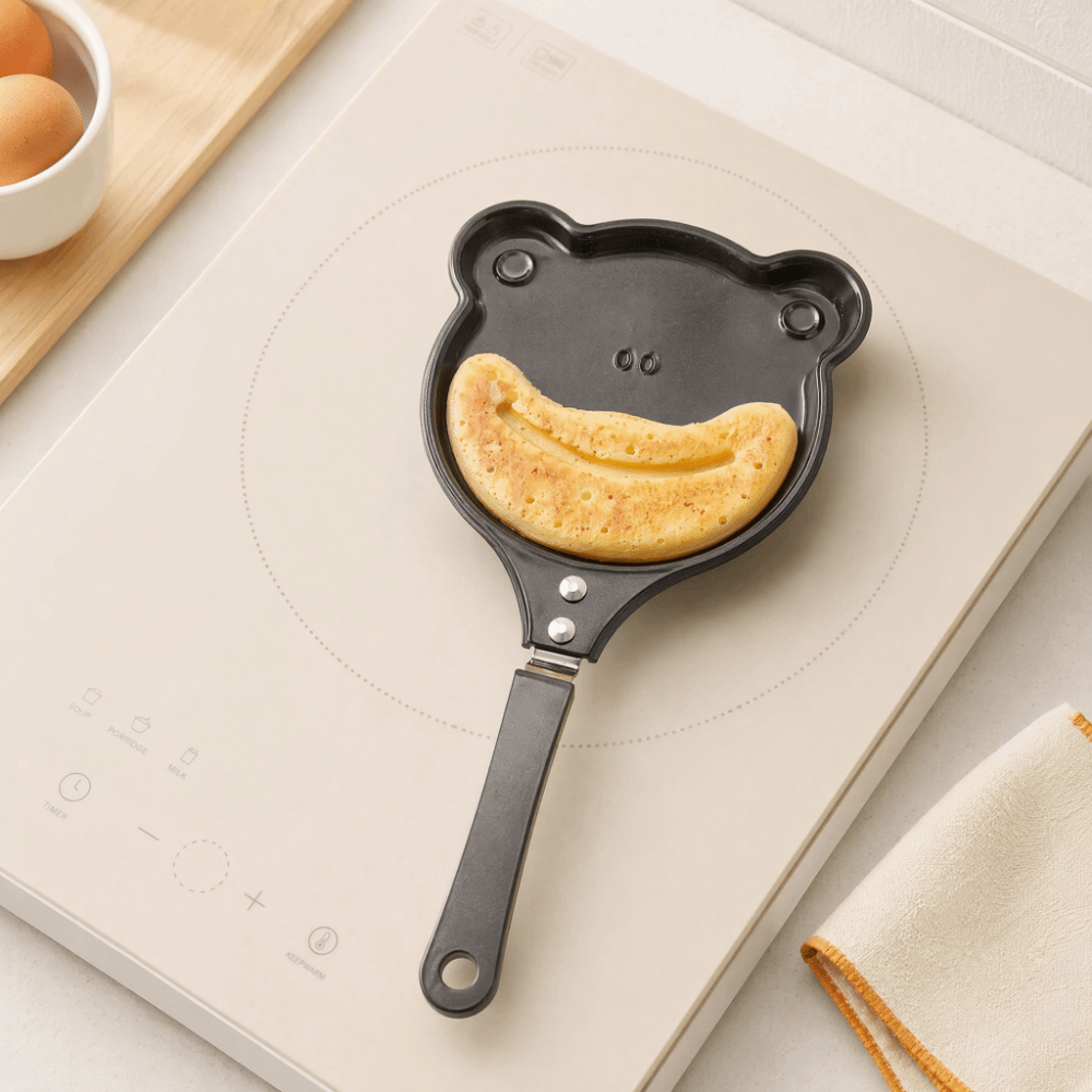 Poêle à œufs miniature en font - Camping Cooking Without Gas avis et prix