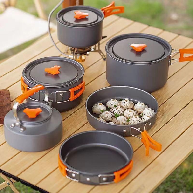 Pot Portable de grande capacit - Camping Cooking Pot Large avis et prix