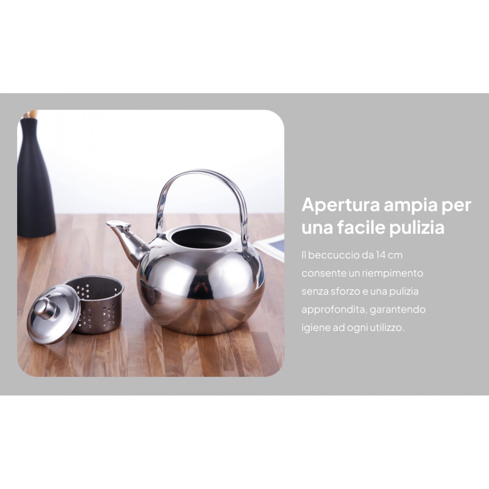 Théière en acier inoxydable av - Camping Cooking Pot Large avis et prix