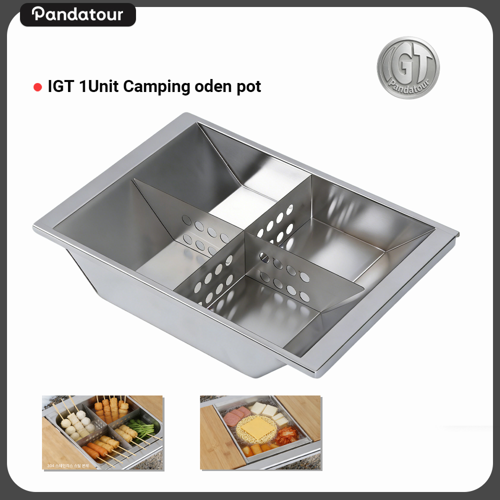 Pandatour Camping IGT Unit Ode - Camping Cooking Pot Large avis et prix