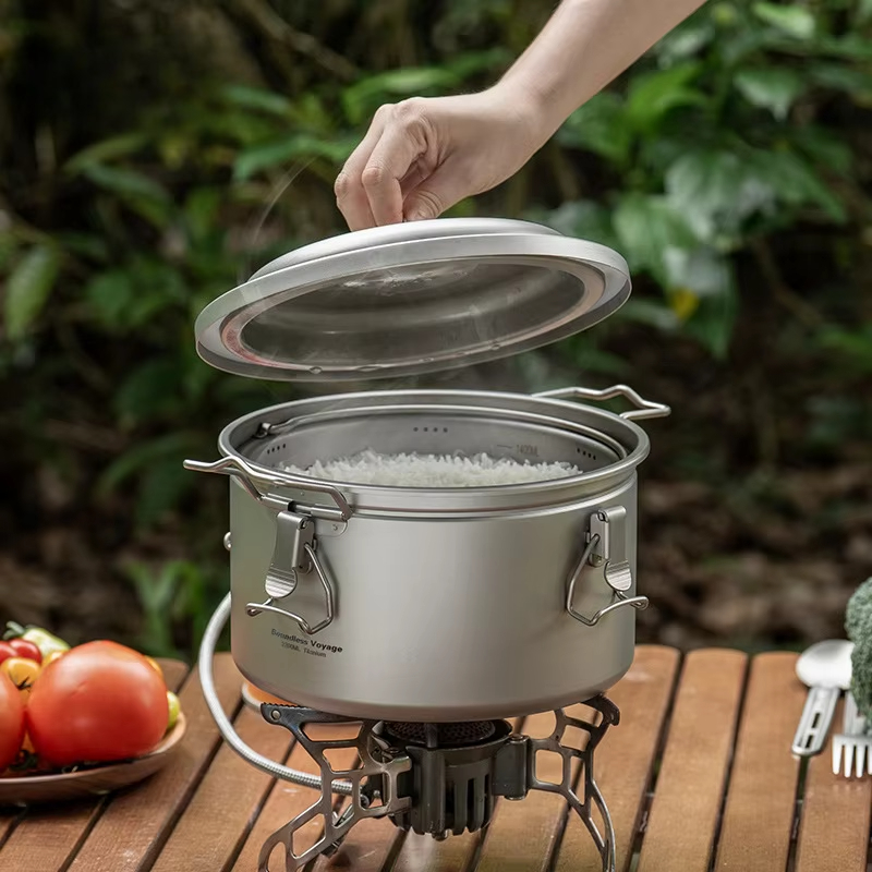 Casserole de camping d'extérie - Camping Cooking Pot Large avis et prix