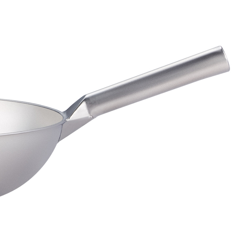 Wok à fond rond en titane pur  - Camping Cooking Without Gas avis et prix