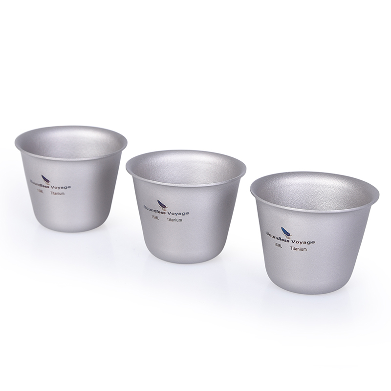 Ensemble de 3 tasses en titane - Camping Cooking Mug avis et prix