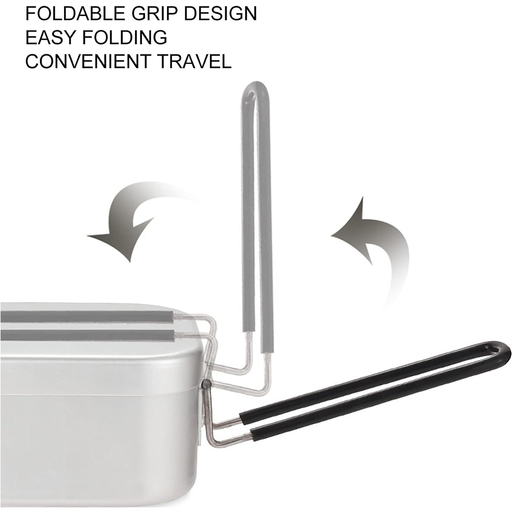 Boîtes à déjeuner en aluminium - Camping Outdoor Cooking Equipment avis et prix
