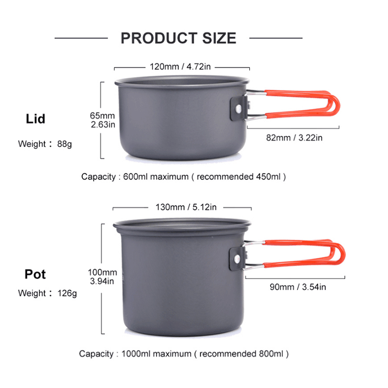 Widesea – ustensiles de cuisin - Camping Cooking Mug avis et prix