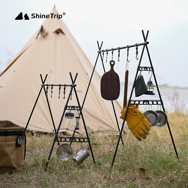 Shine Trip – étagère triangula - Camping Outdoor Cooking Table avis et prix