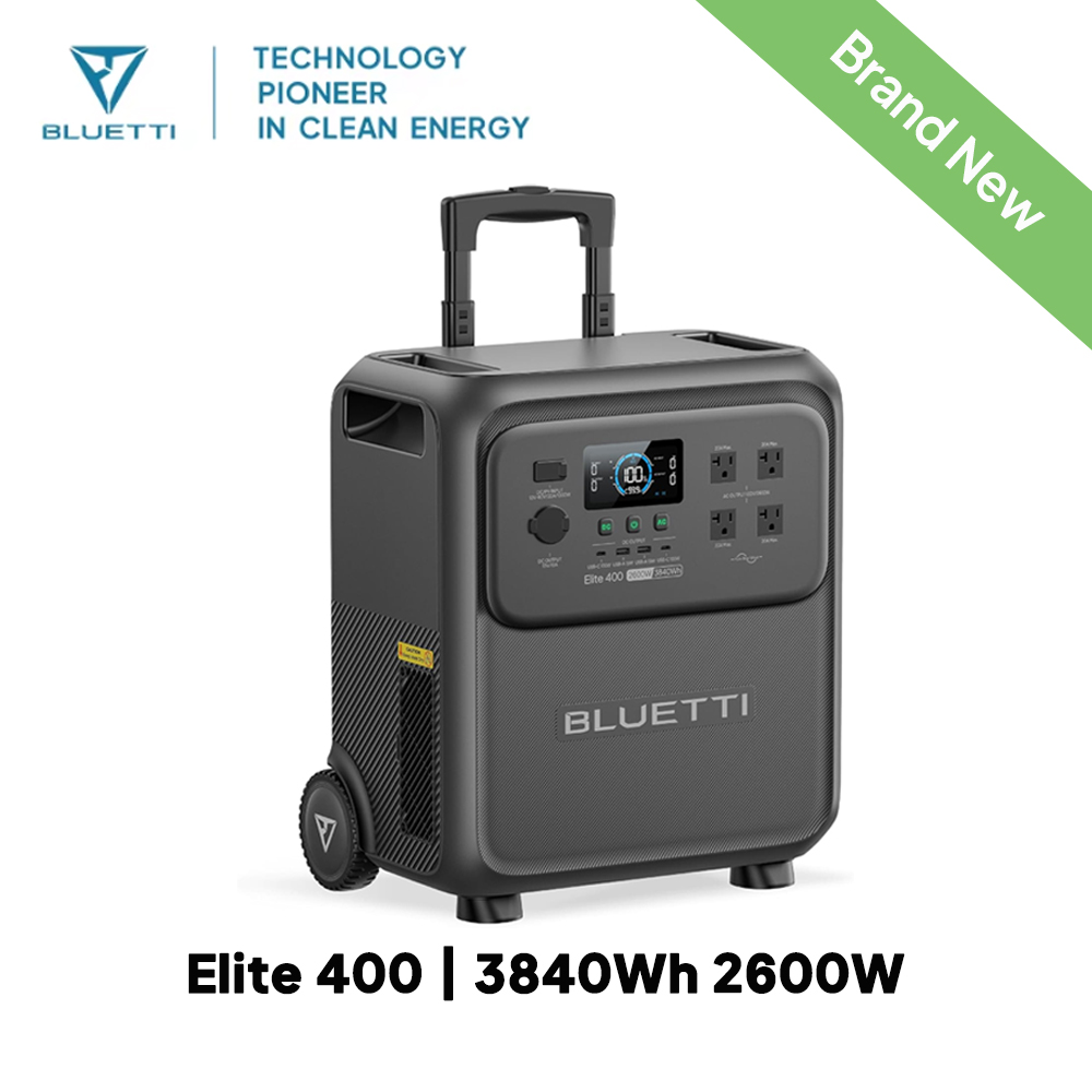 BLUETTI Elite 400 2600W 3840Wh - Camping Cooking Pot Large avis et prix