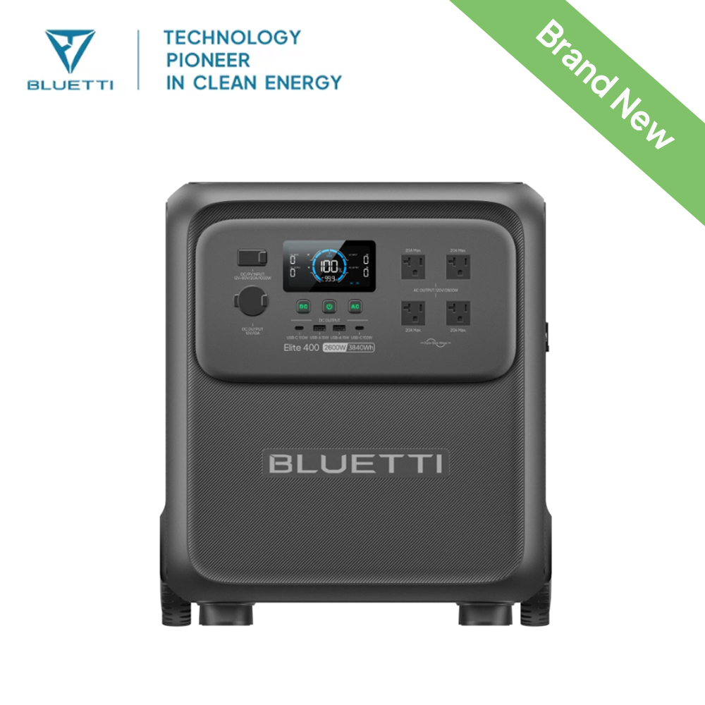 BLUETTI Elite 400 2600W 3840Wh - Camping Cooking Pot Large avis et prix