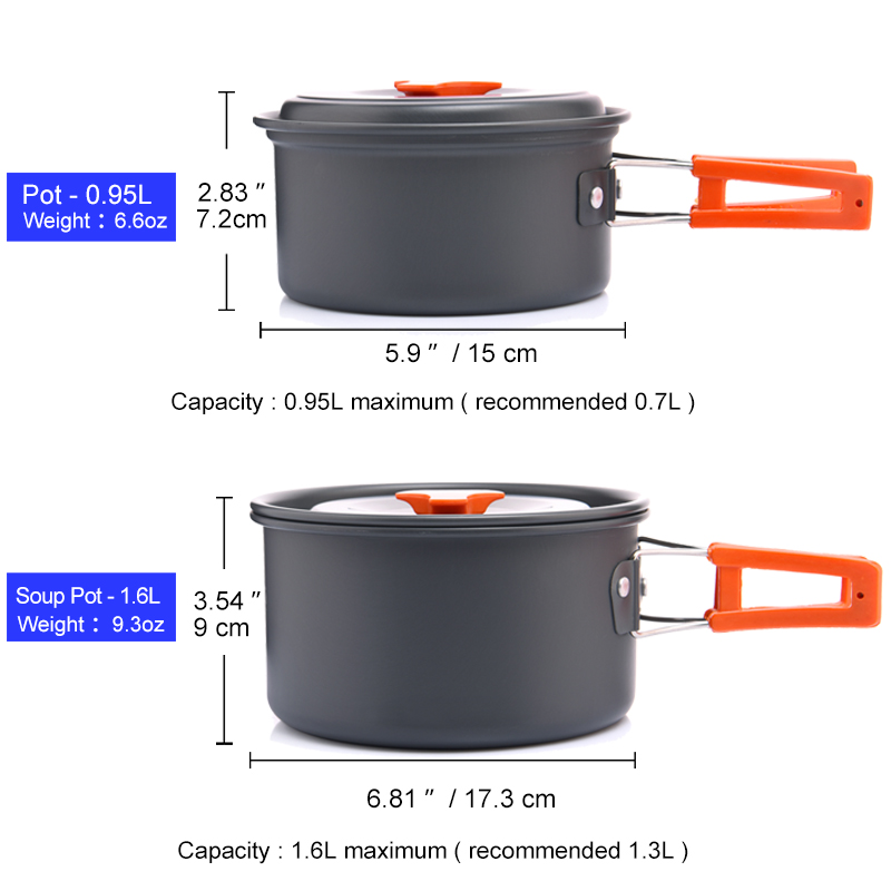 Widesea Camping ensemble d'ust - Camping Cooking Gear Set avis et prix