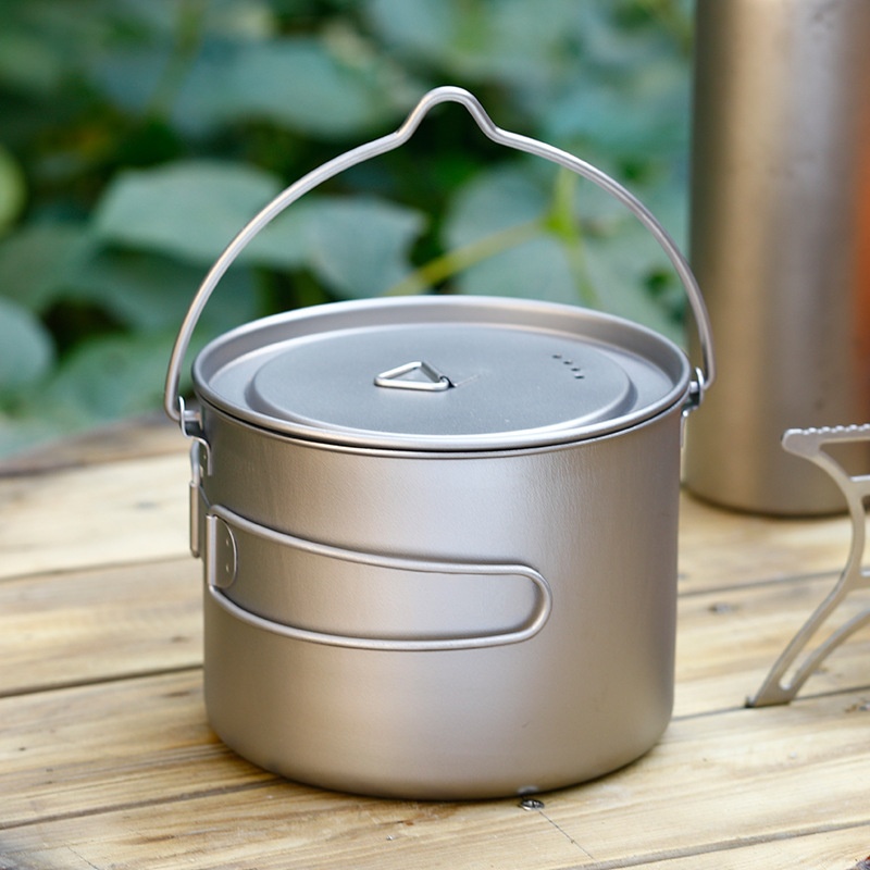 Marmite suspendue d'extérieur  - Camping Cooking Pot Large avis et prix
