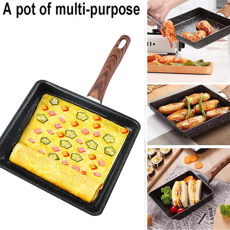 Poêle à omelette japonaise ant - Camping Cooking Without Gas avis et prix