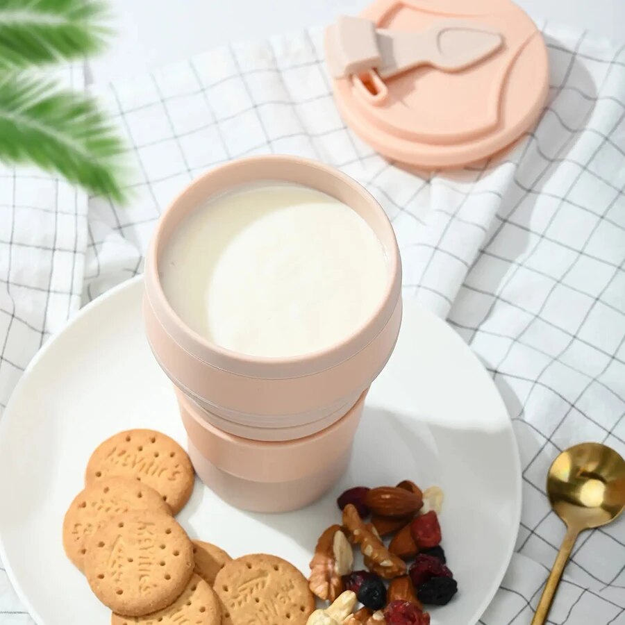 Tasse pliante en Silicone de q - Camping Cooking Food avis et prix