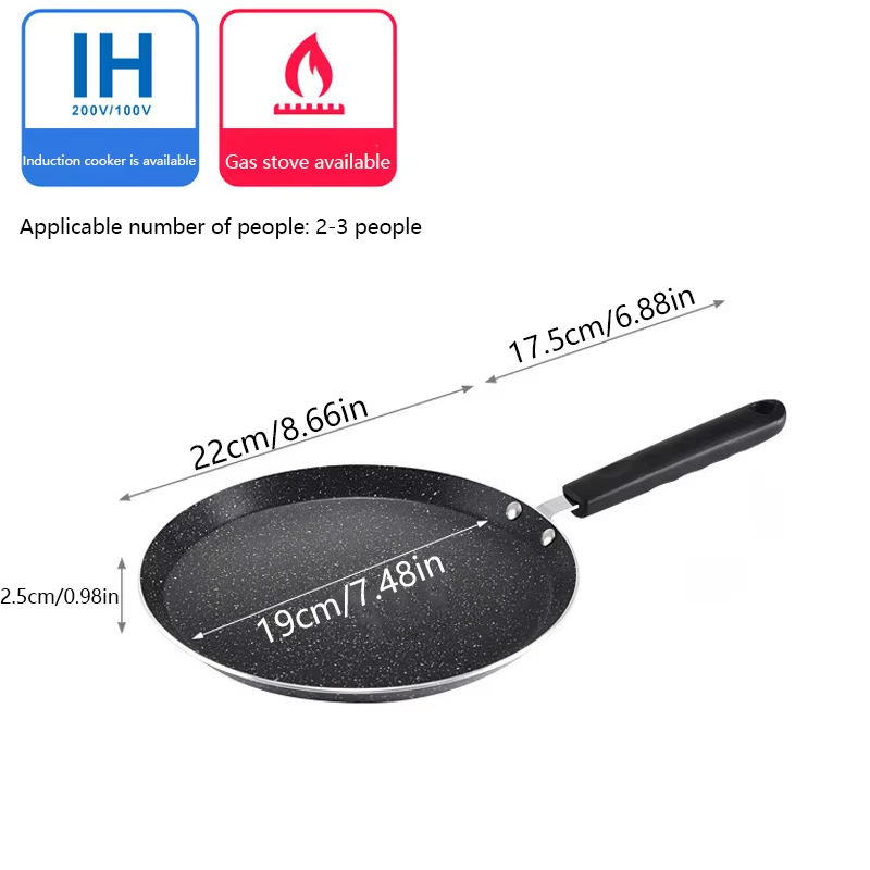 Poêle à frire plate Chef's Cho - Camping Cooking Without Gas avis et prix