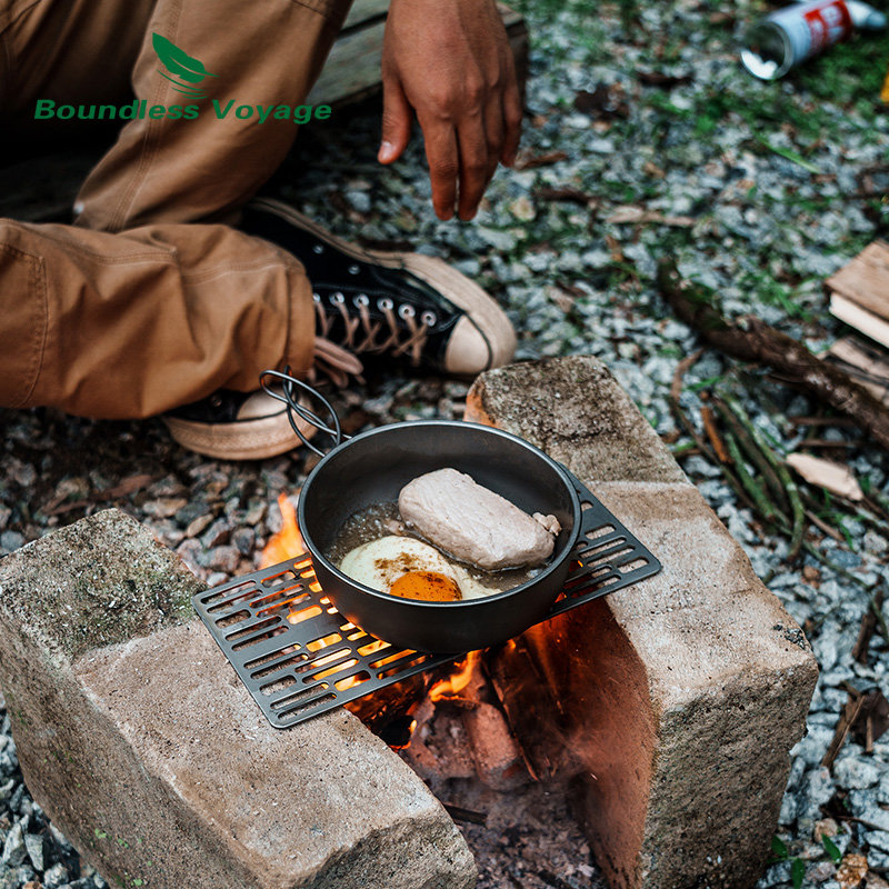 Plaque de barbecue au charbon  - Camping Outdoor Cooking Equipment avis et prix