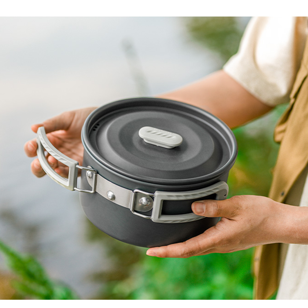 Natureifa-ensemble de casserol - Camping Outdoor Cooking Equipment avis et prix