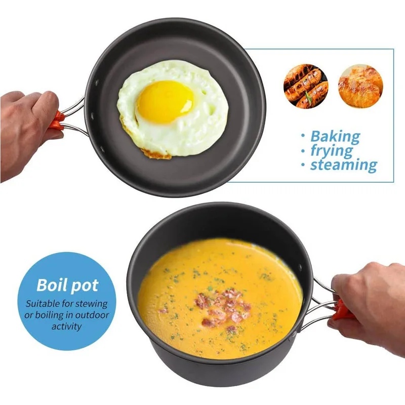 Ensemble de cuisine de camping - Camping Cooking Gear Set avis et prix