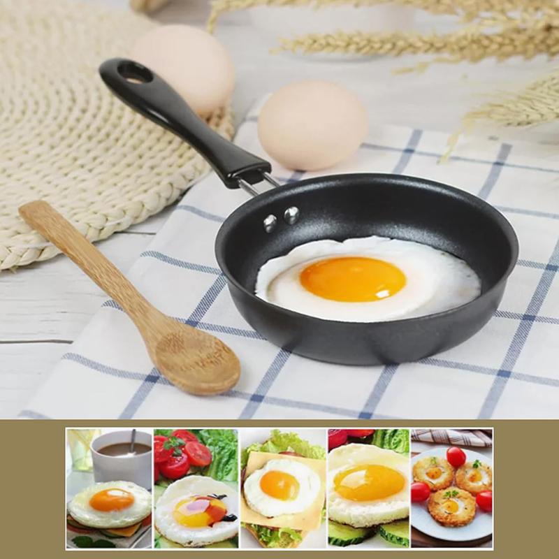 Mini poêle antiadhésive petite - Camping Cooking Without Gas avis et prix